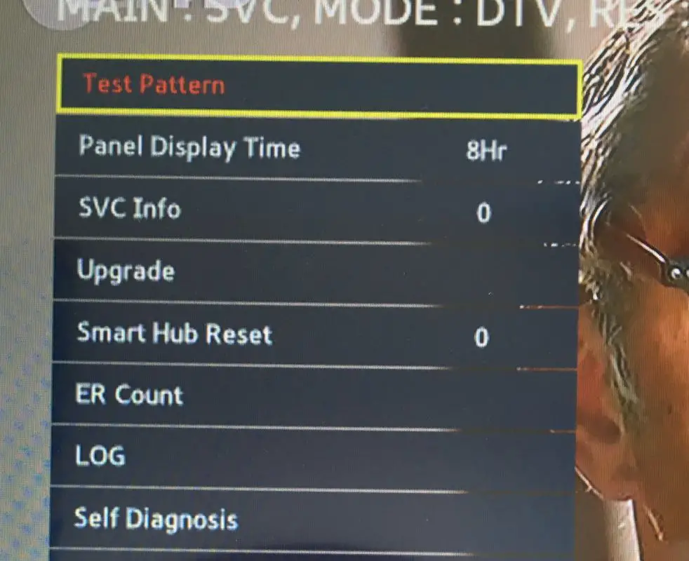 Servicemenü bei Samsung TVs Was kann man im Servicemenü von Samsung