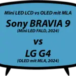 header vs Sony BRAVIA 9 XR90 vs LG G4