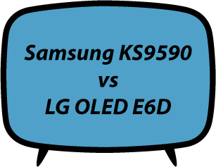 Samsung KS9590 vs LG OLED E6D