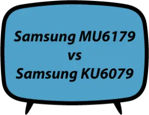 Samsung MU6179 vs KU6079