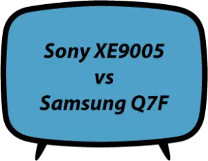 Sony XE9005 vs Samsung Q7F