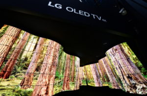 LG OLED Canyon CES 2018