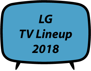 LG TV Lineup 2018