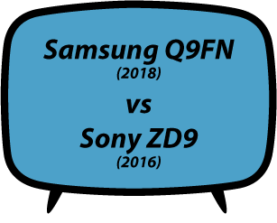 Samsung Q9FN vs Sony ZD9