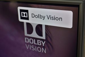 LG SK7900 HDR Dolby Vision Label