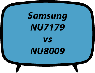 Samsung NU7179 vs NU8009