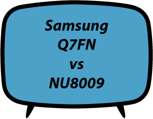 Samsung Q7FN vs NU8009
