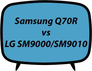 Samsung Q70R vs LG SM9000