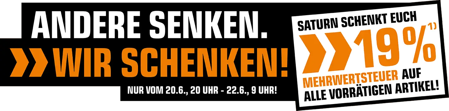 Saturn Aktion Februar 2021: Saturn Super Sale mit Direktabzug 60 Jahre