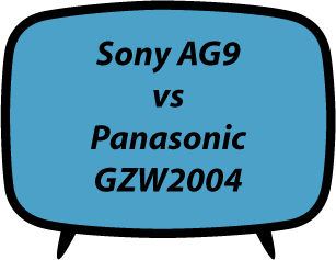 Sony AG9 vs Panasonic GZW2004