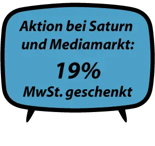 Saturn Mediamarkt MwSt geschenkt