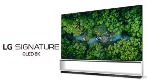 LG Signature OLED 8K 88ZX mit Standfuß (© LG)