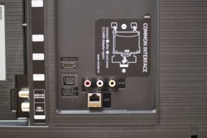 Samsung TU8079 Anschlüsse hinten