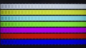 Samsung TU8079 Bild Beispiel Farben Testbild