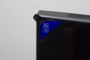 Samsung TU8079 Verpackung Displayschutzfolie