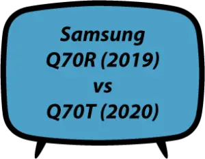 Samsung Q70R vs Q70T