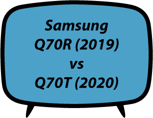Samsung Q70R vs Q70T