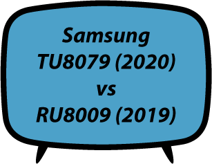 Samsung TU8079 vs RU8009