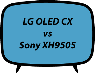 Sony XH9505 vs LG CX