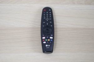 LG NANO80 Magic Remote vorne