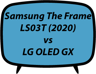 Samsung The Frame LS03T vs LG GX