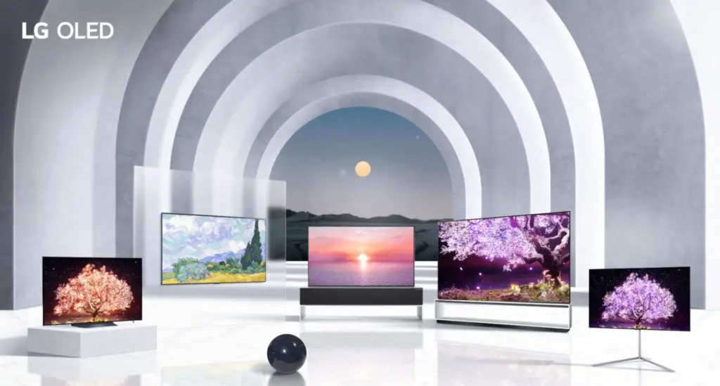 LG OLED TV Lineup 2021 (© LG)