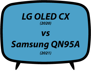 LG CX vs Samsung QN95A