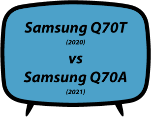 Samsung Q70T vs Q70A