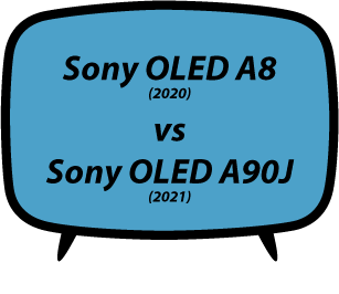 Sony OLED A8 vs Sony OLED A90J