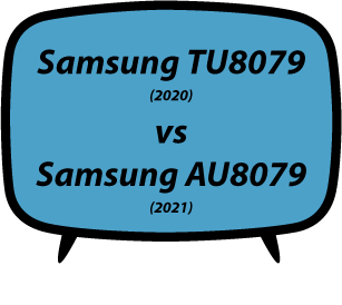 Samsung TU8079 vs AU8079