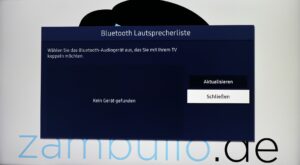 Koppeln 4 Bluetooth Lautsprecherlsite Leer