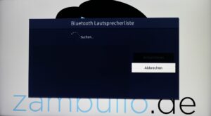 Koppeln 5 Bluetooth Lautsprecherliste Suche