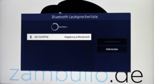 Koppeln 6 Bluetooth Lautsprecherliste Kopfhörer gefunden