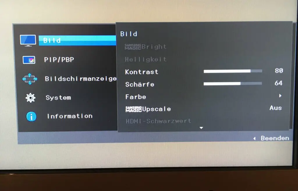 Monitor On Screen Display