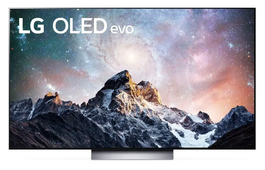 LG OLED C2 mit 77 Zoll (© LG)