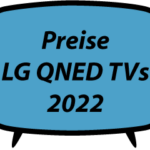 LG TV QNED 2022 Preise