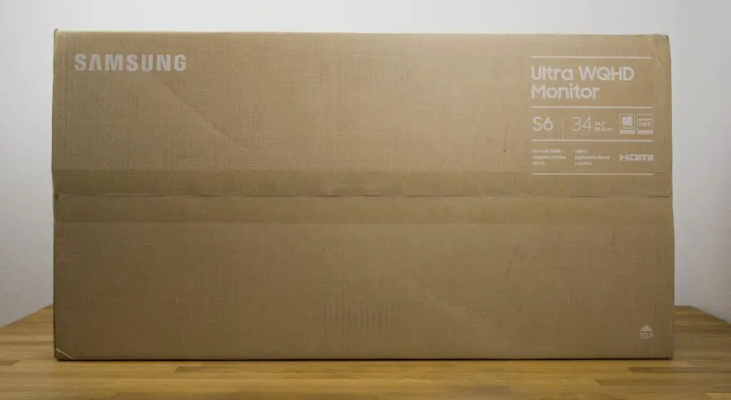 Samsung S34A650UXU Verpackung