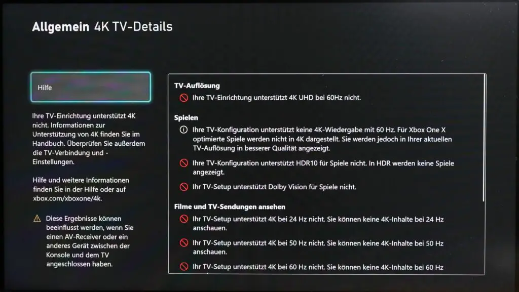 Samsung Monitor A600NWU Xbox TV Menü 1