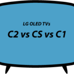 header LG C2 vs CS vs C1 Modelle