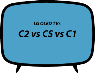 header LG C2 vs CS vs C1 Modelle