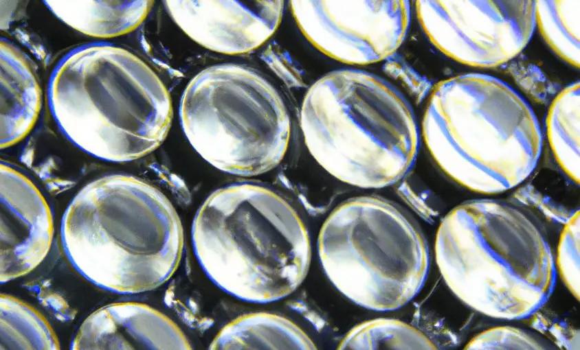 Micro Lens Array (MLA) Schematische Darstellung