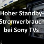 Header hoher Standby-Stromverbrauch bei Sony TVs
