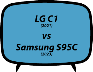 header vs LG C1 vs Samsung S95C