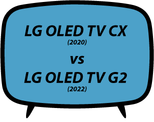 header LG CX vs G2