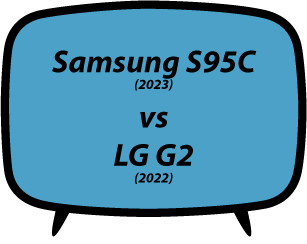 header vs Samsung S95C vs LG G2