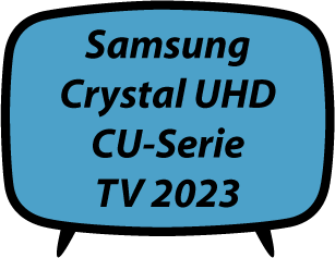 header Samsung TV CU-Serie Crystal UHD 2023