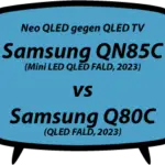 header vs Samsung QN85C vs Q80C