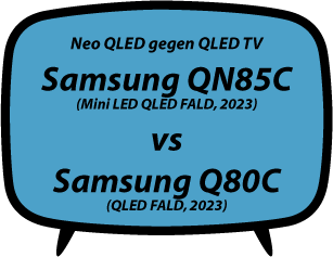 header vs Samsung QN85C vs Q80C