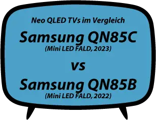 header vs Samsung QN85C vs QN85B