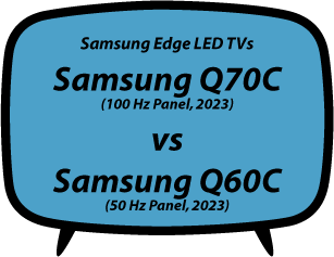 header vs Samsung Q70C vs Q60C